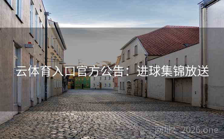 云体育入口官方公告：进球集锦放送  第2张