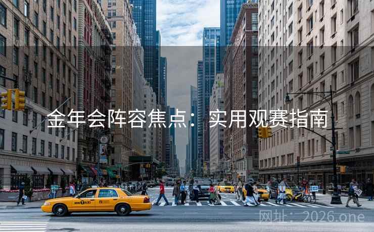 金年会阵容焦点：实用观赛指南  第2张