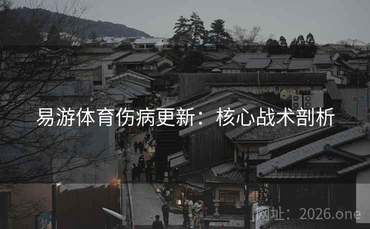 易游体育伤病更新:核心战术剖析  第2张 易游体育伤病更新:核心战术剖析  第2张